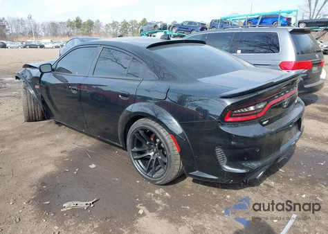 2023 Dodge Charger Scat Pack Widebody из США, поврежденный, VIN 2C3CDXGJXPH539485